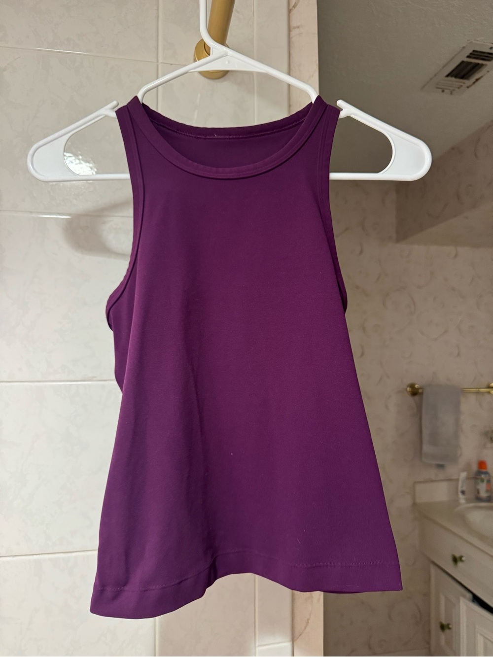 lululemon athletica Plum High-Neck Athletic Tank